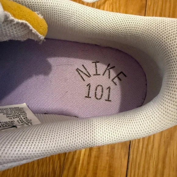 Nike Air Force 1 '07 SE Low Sz 7.5 Women Retro Shoes Beige Purple DX2348-100 - Picture 7 of 12